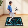 CHROMACRAFT 1 piece football training mat and 1 piece strap,