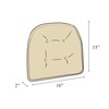 Klear Vu Omega Non-Slip Universal Chair Cushions for Dining Room,