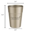 Cup Choices 4 packs 16 oz Double Wall Insulated Metal