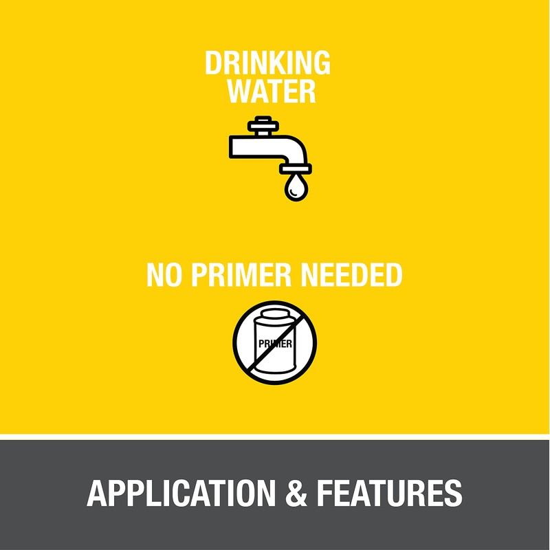 Oatey 31910 4 oz. CPVC All Weather Flowguard Gold 1-Step