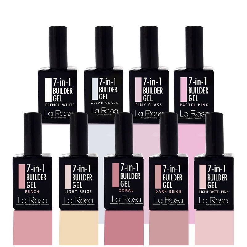 La Rosa 7-in-1 BUILDER GEL in a Bottle - UV
