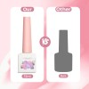 Gama De Gel Semipermanente Esmaltes Para Uñas Nude 8pcs 12ml