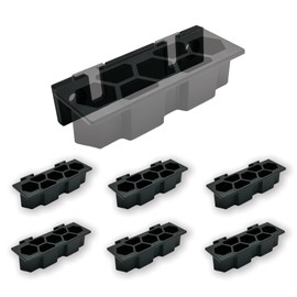 StealthMounts Wall Hive System Screwdriver (XL) | 6 Pack | Mounts for Tools Storage | Made in The UK