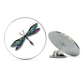 NYC Jewelers Colorful Dragonfly Metal 0.75" Lapel Hat Pin Tie Tack Pinback