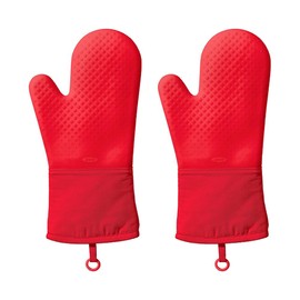 OXO Good Grips Silicone Oven Mitt, Jam - Pack of 2