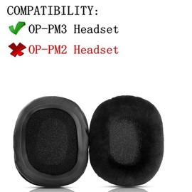 Replacement Velour Ear Pads Compatible with OPPO PM-3 PM3 PM 3 Headphones