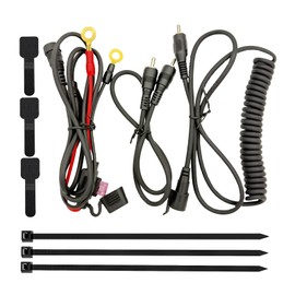 RAOPINGX Heated Shield Cord Snowmobile Helmet, RCA Plug Heated Cord for Heated Most Electric Shields, Helmet, Visor Port 3 Pcs Kit