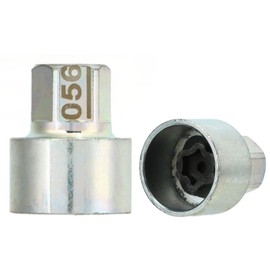 Radschlosstaste, Anti -Diebstahl -Lugnut -Socket -Ersatz für 1 3 5 6 7Series X1 X2 X4 X4 X5 X6 Z4 (056)