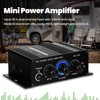 Snsowed AK270 Mini Audio 2 Channel Stereo Power Amplifier Portable