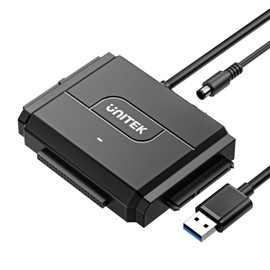Unitek SATA/IDE to USB 3.0 Adapter, IDE Hard Drive Adapter Kit Recovery Conve...