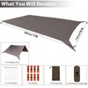GEERTOP 17 x 10 ft Camping Tarp Lightweight Large Waterproof