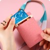 SENLLY ID Card Holder with Cute Lanyard, Vertical ID Card