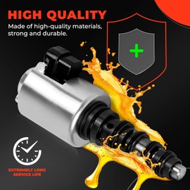 Turbo Charger Vane Position Sensor + VGT Solenoid, Fits for 2004.5-2016 Chevy GMC Silverado Savana Sierra 2500 3500 HD, Fits for Duramax LLY,LBZ,LMM & LML 6.6L Diesel, Replace 12643471