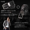 Loyaly Men's Reversible Belt, Business, Genuine Leather, Black, Gentleman, Stylish,