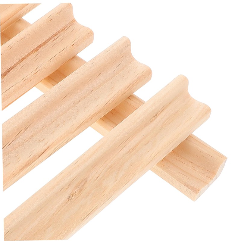 Operitacx 5pcs Wooden Domino Racks for Mexican Train Elegant Tile