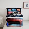 Feelyou Kids Police Car Toddler Bedding Set Policeman Boys Comforter