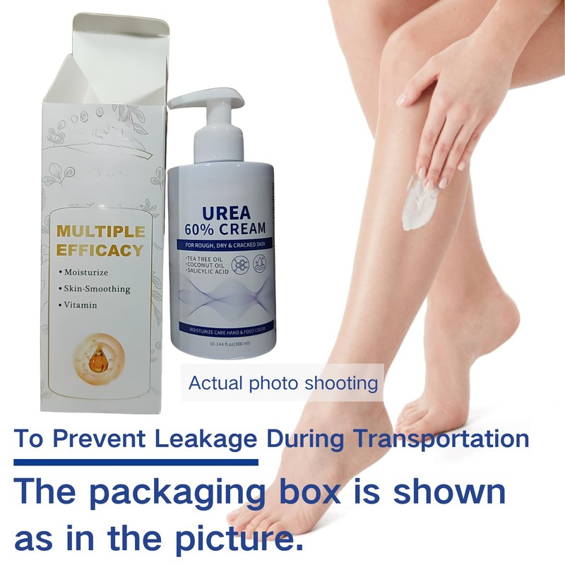 60% Urea Cream,Cracked Heel Repair Cream for Feet and Hand