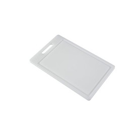 GoodCook Everyday 10" x 15.5" Reversible Cutting Board, Polyethylene Chopping Board with Juice Groove, Non-Porous Durable Kitchen Board, Double-Sided Cutting Surface, Easy-to-Handle