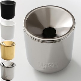 GC Embroidery Cup Ashtray Stick Tray Compatible with Iqos 3 Duo Heets Iluma Terea Glo Neo-Sticks Accessories, Silver