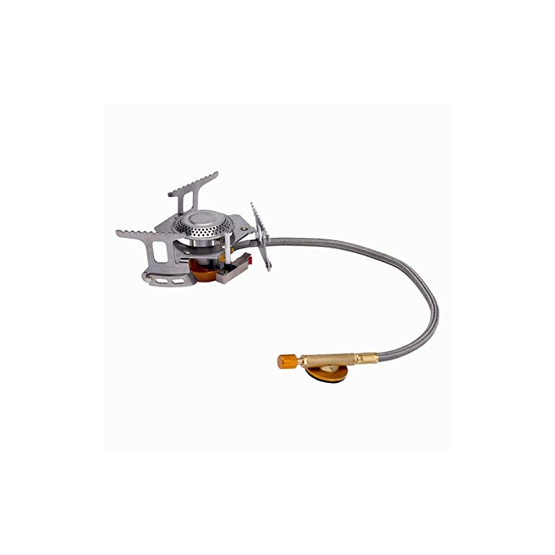 AMOS Poldable Foldable Outdoor Camping Gas Stove Burner with Automatic