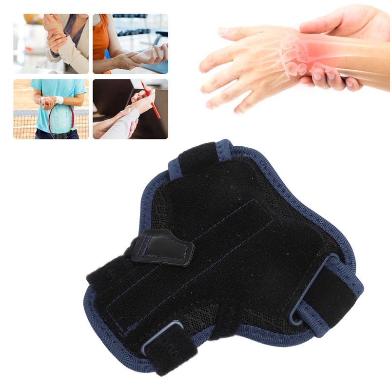 Thumb Wrist Brace Moderate Stabilizing Support Aluminum Bar Wrap Finger