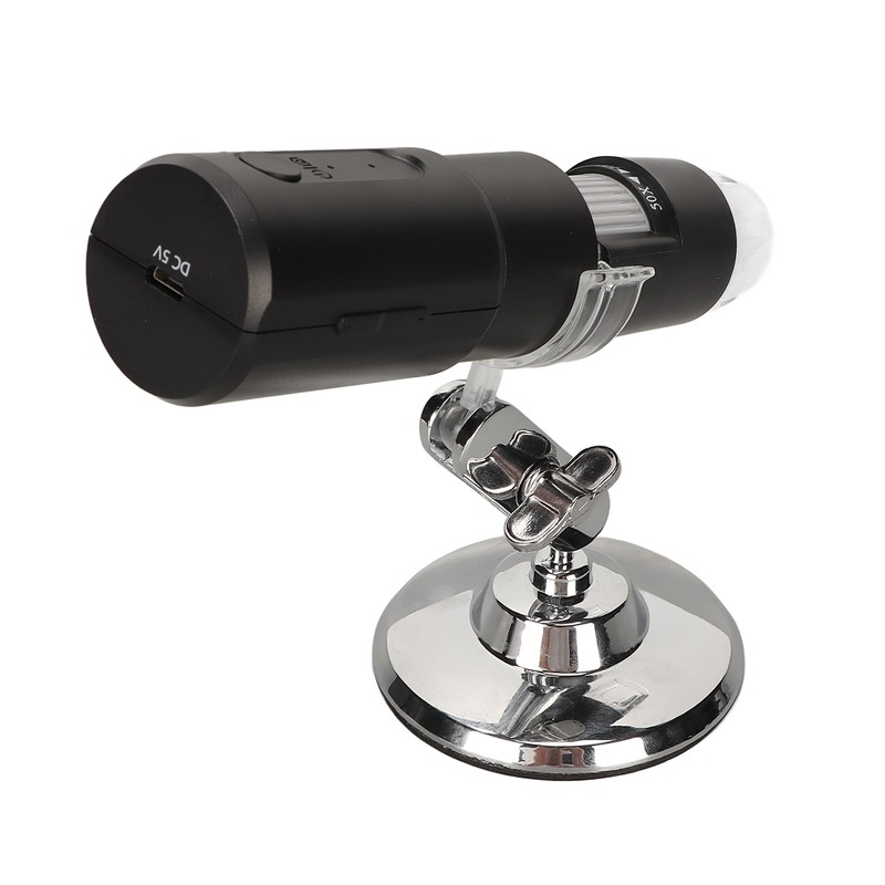 Handheld USB Microscopes 50X‑1000X Mini WiFi USB Black Wireless Digital