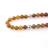 beirunde Muslims Islamic Dhikr Tasbeeh Tasbih Prayer Beads, Brown Agate