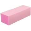 For Pro Pink Pedicure Block 100/180 Grit, 15 Count