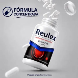 Reulex 1 Frasco 30 Cápsulas | Colageno Msm | Vitaminas Y Mas