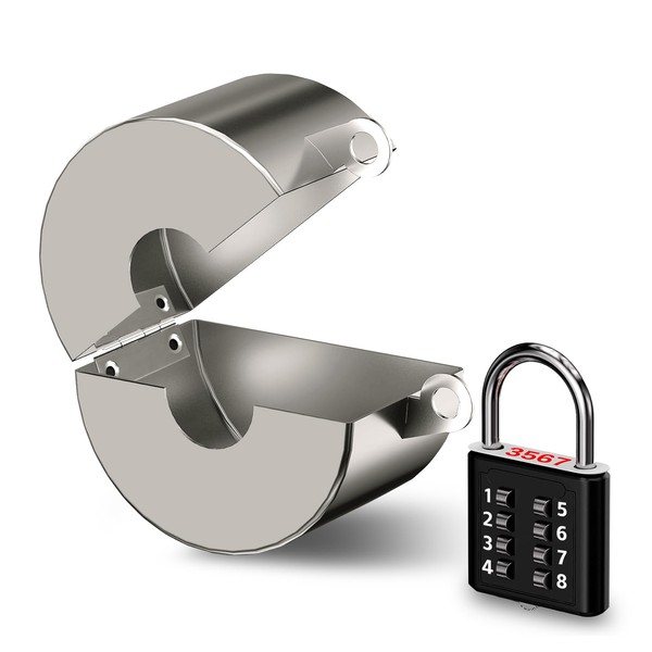 Heavy Duty Outdoor Faucet Water Spigot Lock Prevents Water Theft