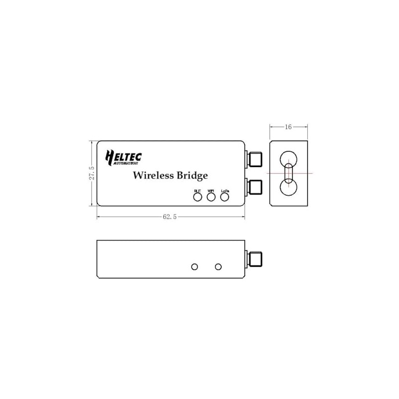 Heltec LoRa Wireless Bridge ESP32 and SX1276 Chip LoRa Node