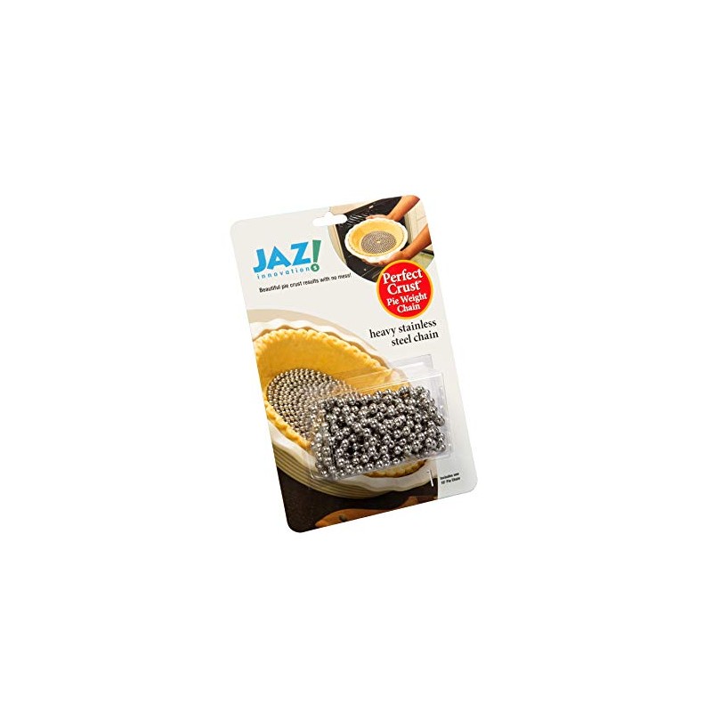 Jaz Innovations Perfect Pie Crust Stainless Steel Weight Chain -