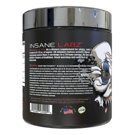 Pre Entreno Insane Labz Psychotic Test Oxido Nítrico L Sabor Lemon Lime                                                                               