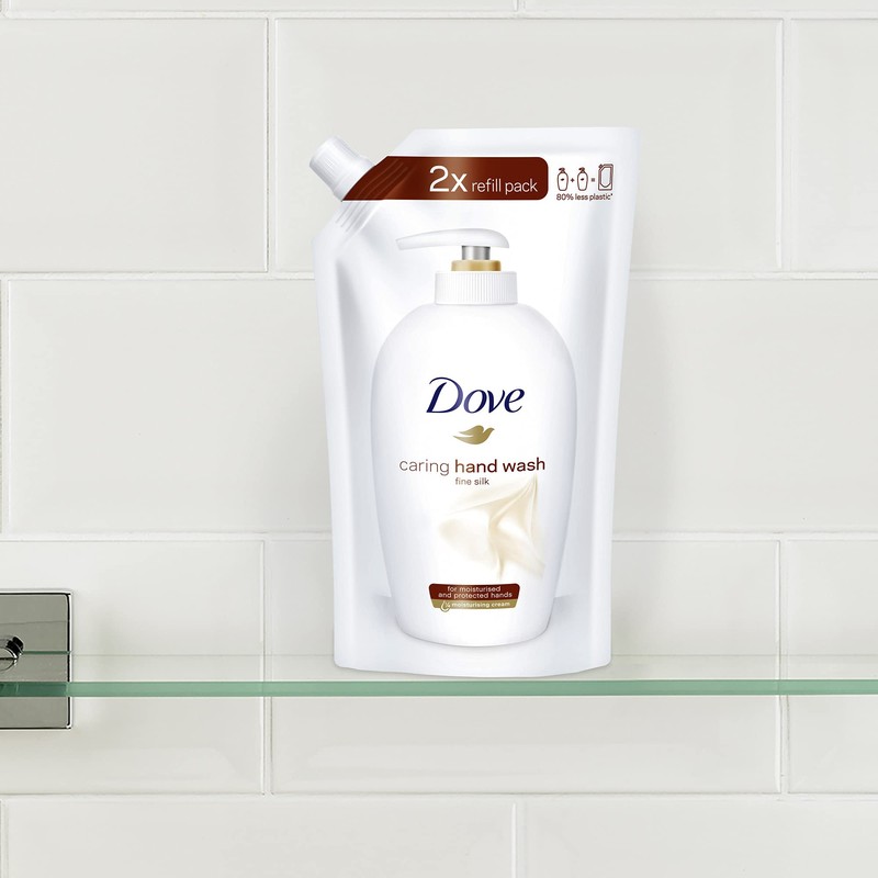 Dove Nourishing Hand Wash Lotion Fine Silk Refill Bag (1