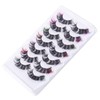 TOVINANNA 7 Pair Lash Clusters Women's False Eyelashes Curl for