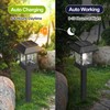 EXCMARK 10 Pack Solar Lights for Outside Walkway Pathway Driveway