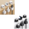 12 Pack Magnetic Cable Clips [Cable Smooth Adjustable] Cord Holder,