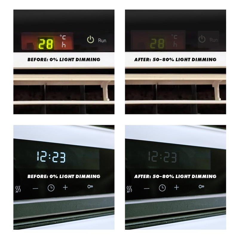 SleepBetterCo Blackout Stickers - 100 pcs, Light Blocking & Dimming