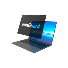 WinGuard Slim Bezel Compatible Magnetic Privacy Film for Windows Removable 3H Blue Light Cut Anti-Peep Film (14" Film (16:9))