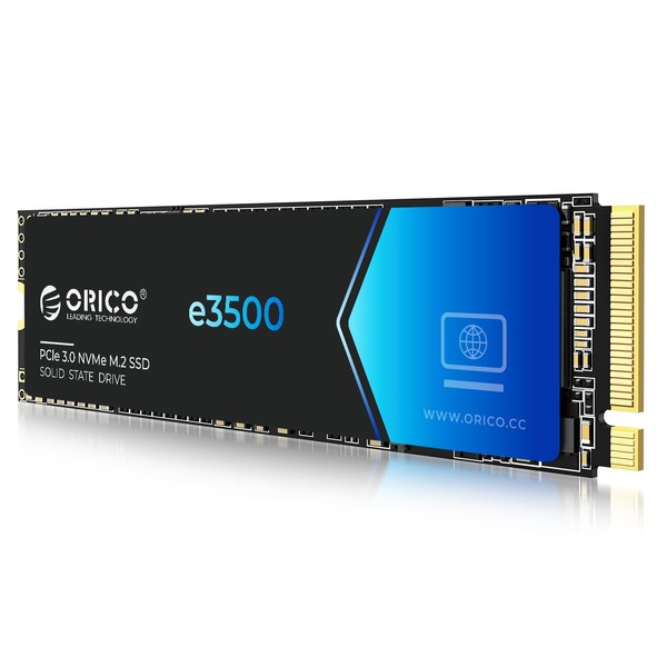 ORICO 512GB M.2 NVMe SSD, PCIe Gen3x4 M2 2280 SSD,