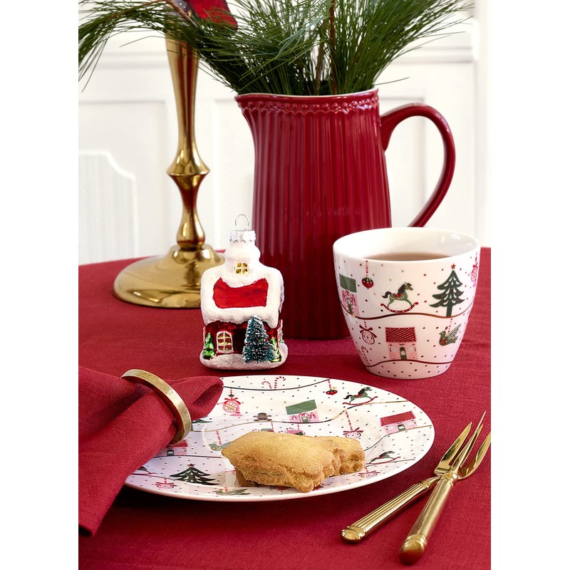 Green Gate Alice Red Egg Cup