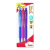 Pentel Wow Mechanical Pencil, 0.7mm, Assorted Barrels, 3 Pack (AL407BP3M)