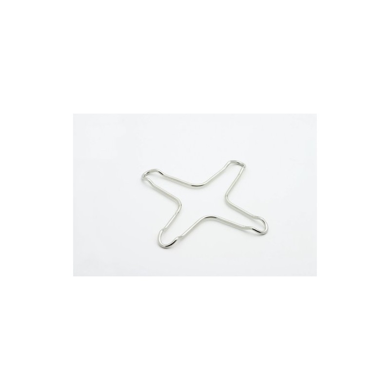 Weis Gas Stove Grate Adapter, Stainless Steel Silver, 12.5 x