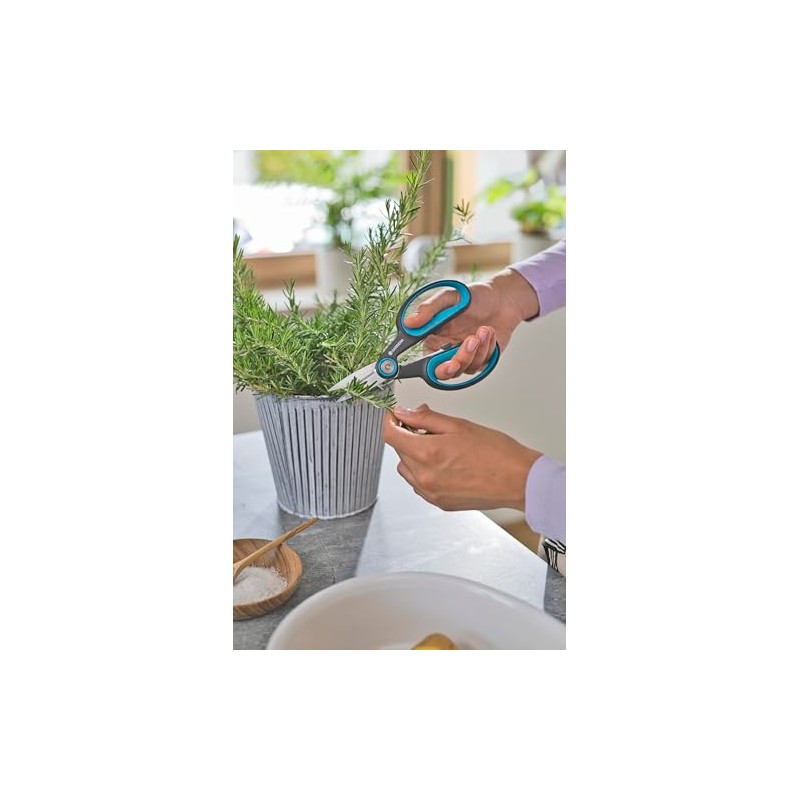 Gardena HerbCut Set - Stainless Steel Herb Scissors for Cutting