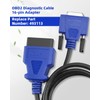 JUWEVAZU OBD2 OBDII Cable Adapter 493113 Fit for Nexiq USB