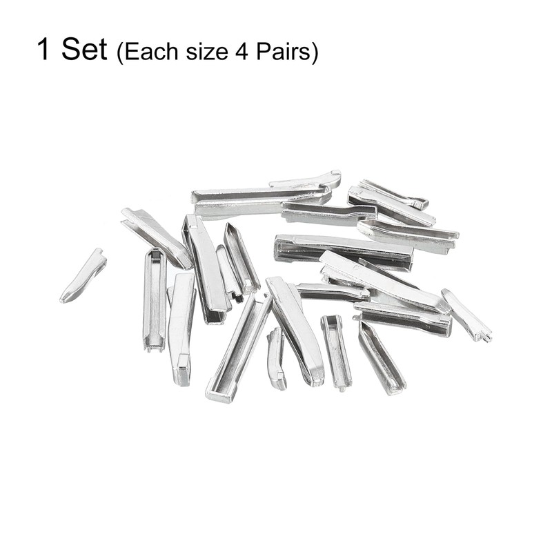 QUARKZMAN Double Opening Zipper Repair Fastener Kit, 3#5#8 Insertion Pins