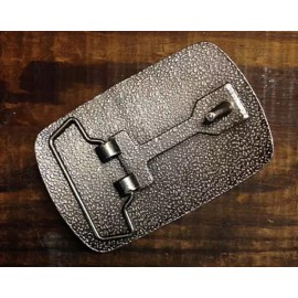 Regan Flegan Santa Claus Christmas Vintage Inspired Art Gift Belt Buckle