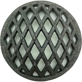 (TFS) Fire Plate, Dome-shaped, 4.1 inches (10.5 cm), 3.5 inches (3.5 cm), For Seven Wheels, Non-Breakable, Stovetop Sana Castings Fire Plate, Eye Plate, Taisei Kogyo Nanaowa