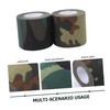 Kisangel 3sets Non-Woven Camouflage Tape Versatile Wrap for Outdoor Gear