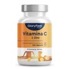 Vitamin C + Zinc - 365 Capsules - 1000mg Vitamin C + 20mg Zinc - Supports the immune system and reduces fatigue - Buffered Vitamin C with Gastric Protection and neutral pH - 100% vegan